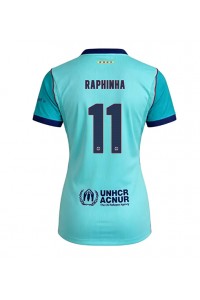 Barcelona Raphinha Belloli #11 Fotballdrakt Tredje Klær Dame 2026-27 Korte ermer